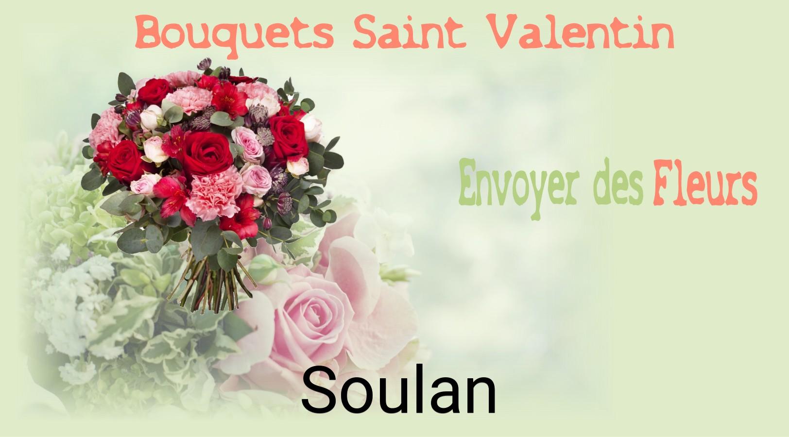 Roses de Saint-Valentin livrées à Soulan